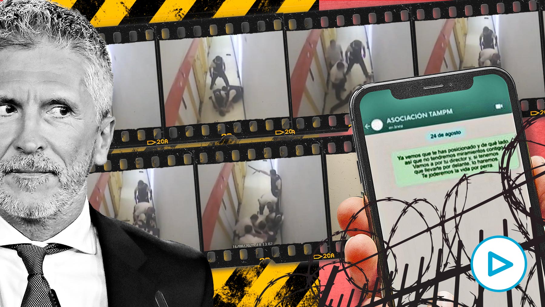 okdiario's tweet card. Interior aprovecha una agresión para ajustar cuentas con un incómodo sindicato de prisiones al que apunta tras el ataque a una funcionaria