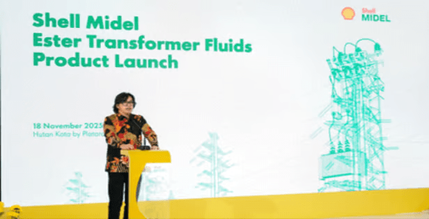 challengesautom's tweet card. Shell Indonesia a dévoilé Shell MIDEL, une nouvelle gamme de fluides pour transformateurs destinée au secteur de l’énergie électrique. Conçu pour offrir des performances élevées, ce produit amélior…