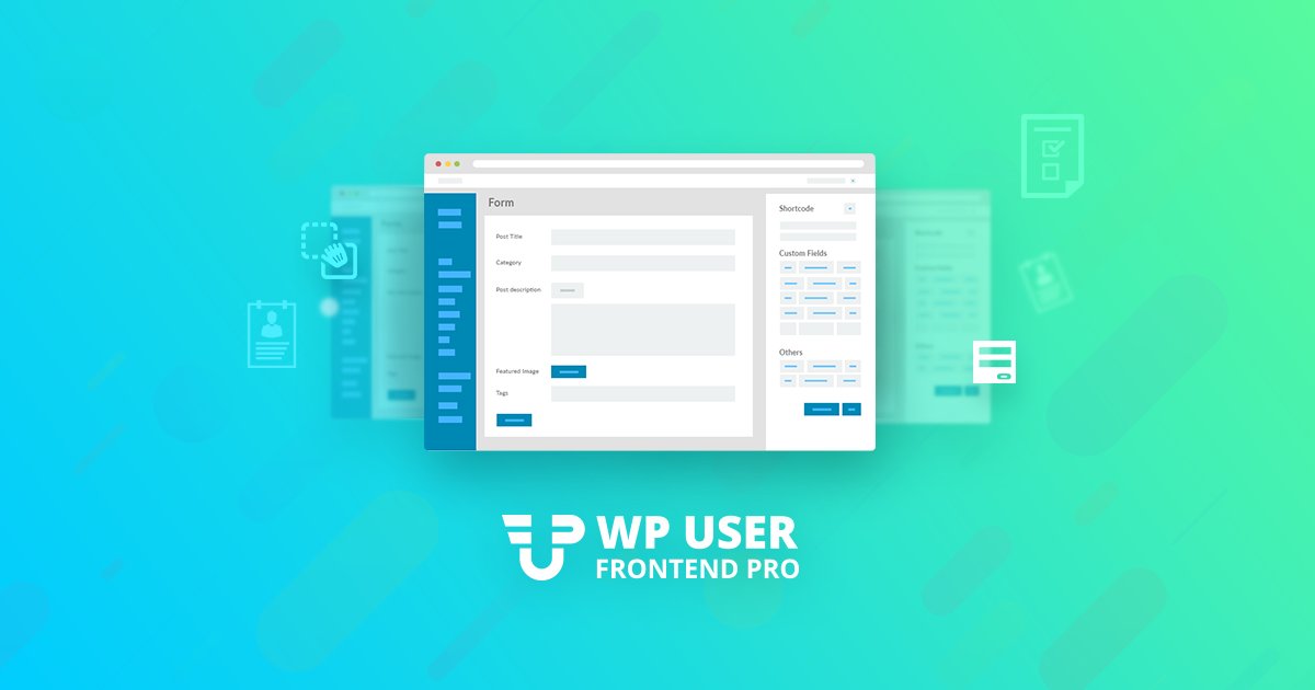 whizark's tweet card. The best front-end plugin for WordPress. It features: ✓Unlimited Forms ✓Profile Builder ✓Registration Form ✓Dashboard ✓Custom Post Types.