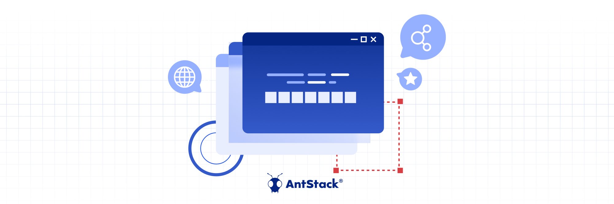 AntStack's tweet card. Learn about modern front-end trends and practices, from rendering strategies like CSR to the latest frameworks driving innovation in web development.