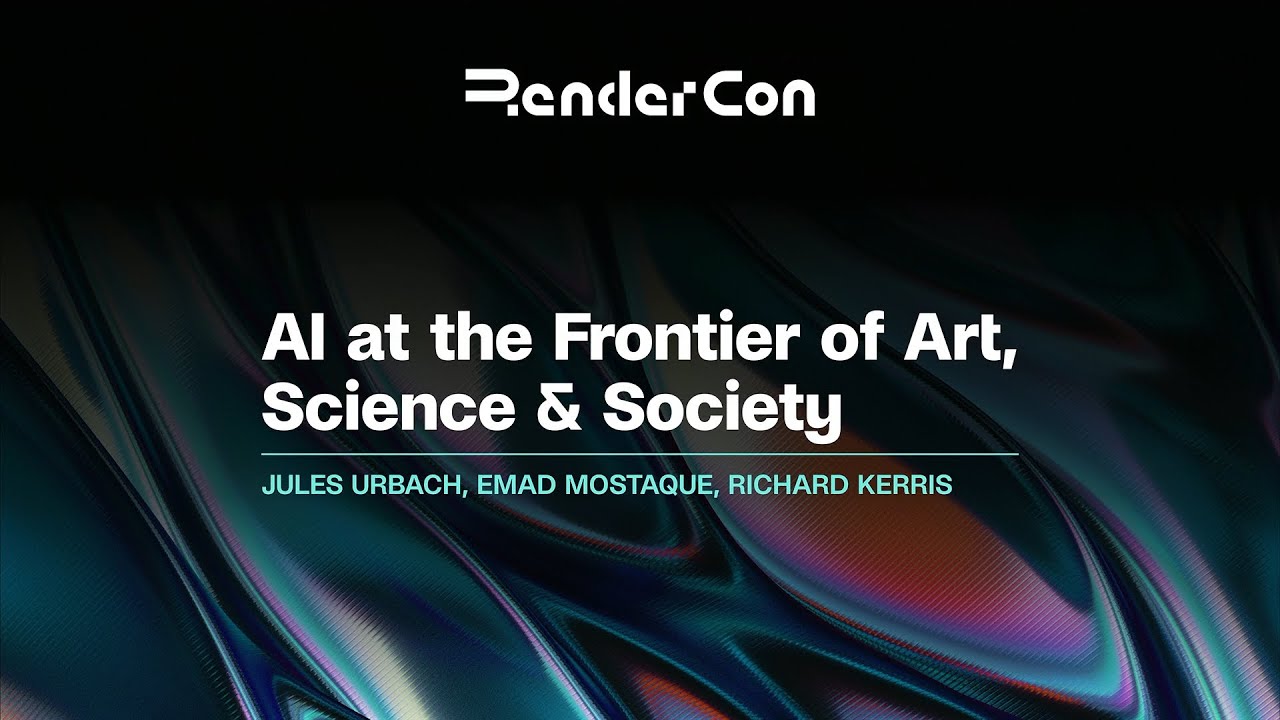 rendernetwork's tweet card. AI at the Frontier of Art, Science and Society - RenderCon 2025