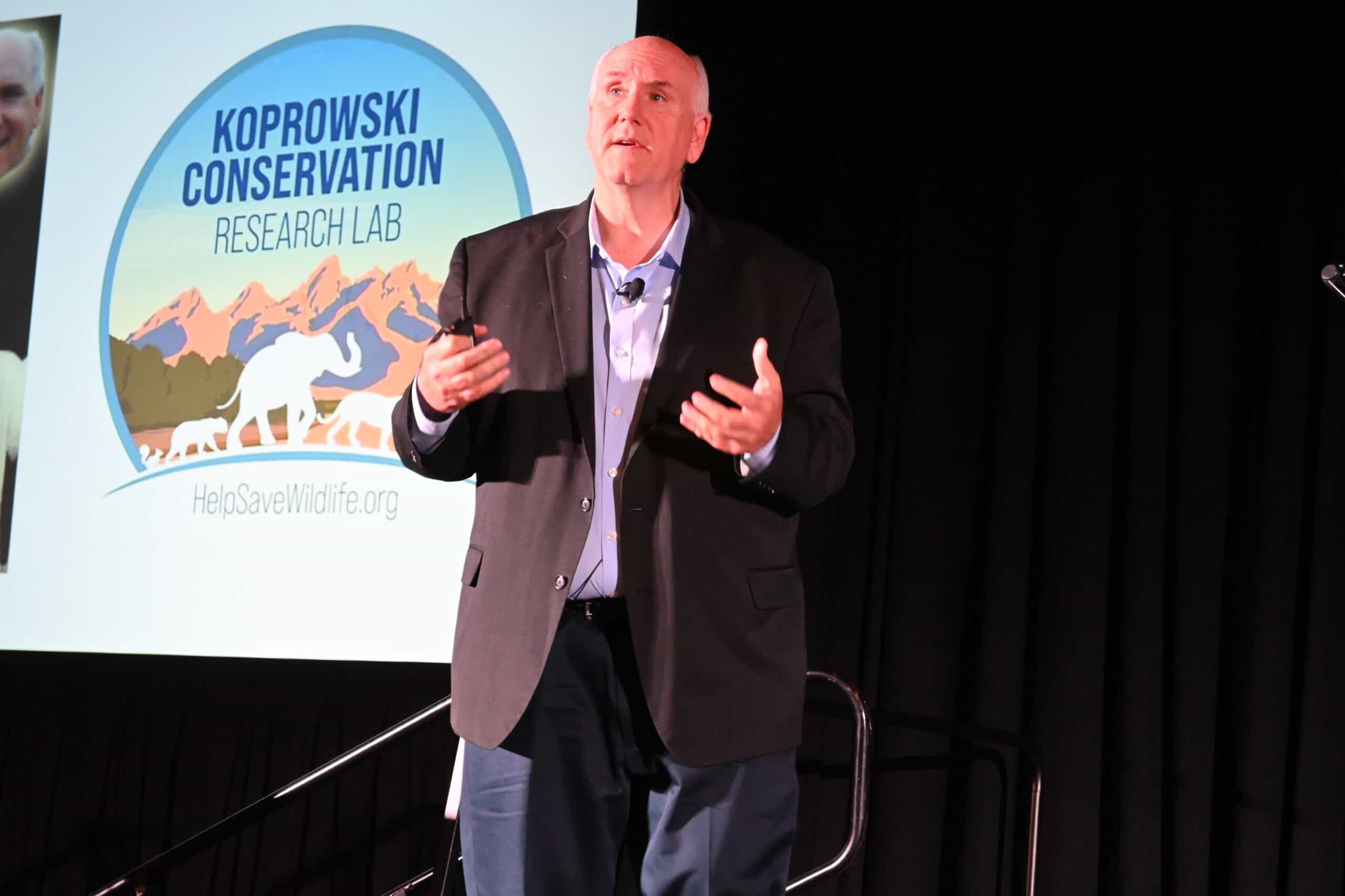 wildlifesociety's tweet card. John Koprowski discusses the importance of benefiting communities in conservation work