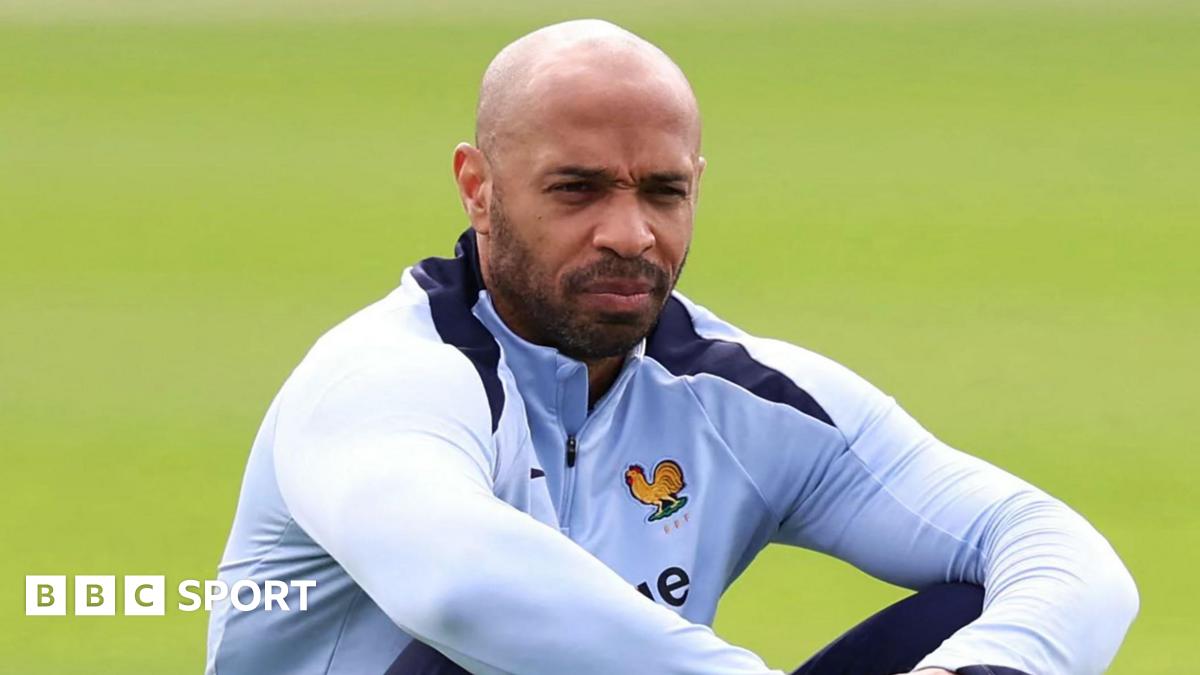 davegriffiths's tweet card. Legendary former Arsenal and France striker Thierry Henry is one of the names being considered to succeed Rob Page as Wales manager.