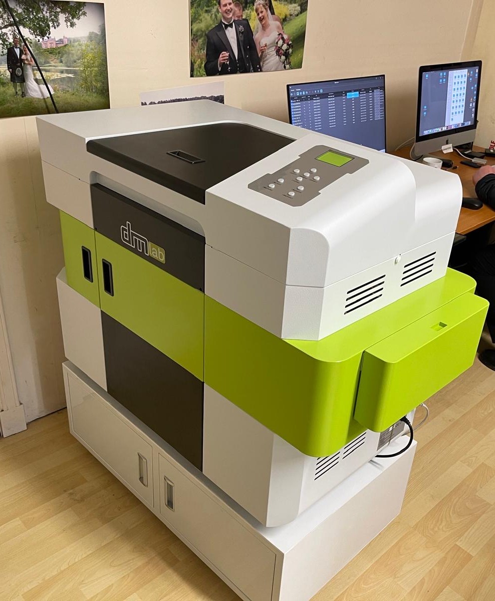 Photoxport's tweet card. It was all hands on deck this week as our team travelled north to Gretna in Scotland for a special installation of the DMLab at Gretna Green Wedding Bureau!