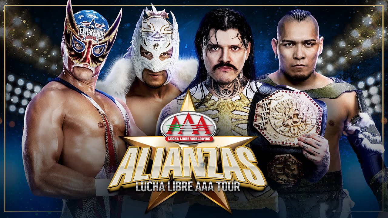 RadSchord1989's tweet card. Lucha Libre AAA from Mexico City: Alianzas, Nov. 22, 2025