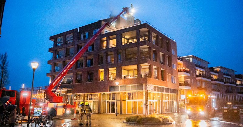 Brand in cv-ruimte Doesburg snel geblust