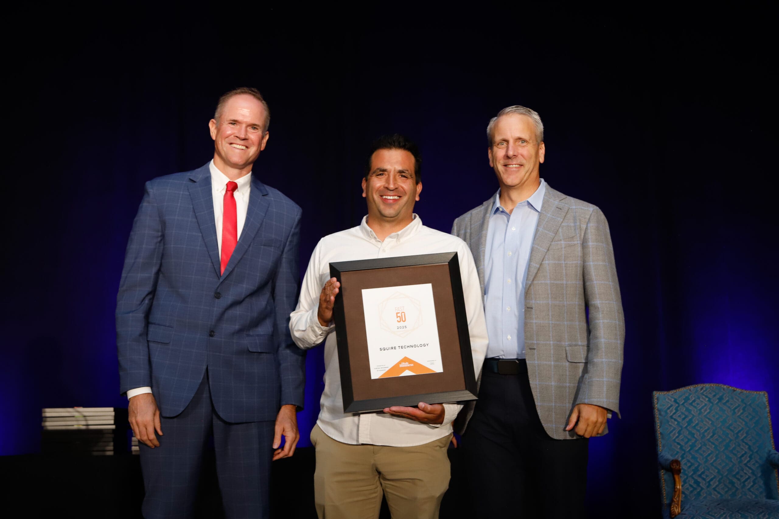 jonyceb's tweet card. Squire Technology has been recognized among Utah’s fastest-growing companies, earning the 31st spot ...