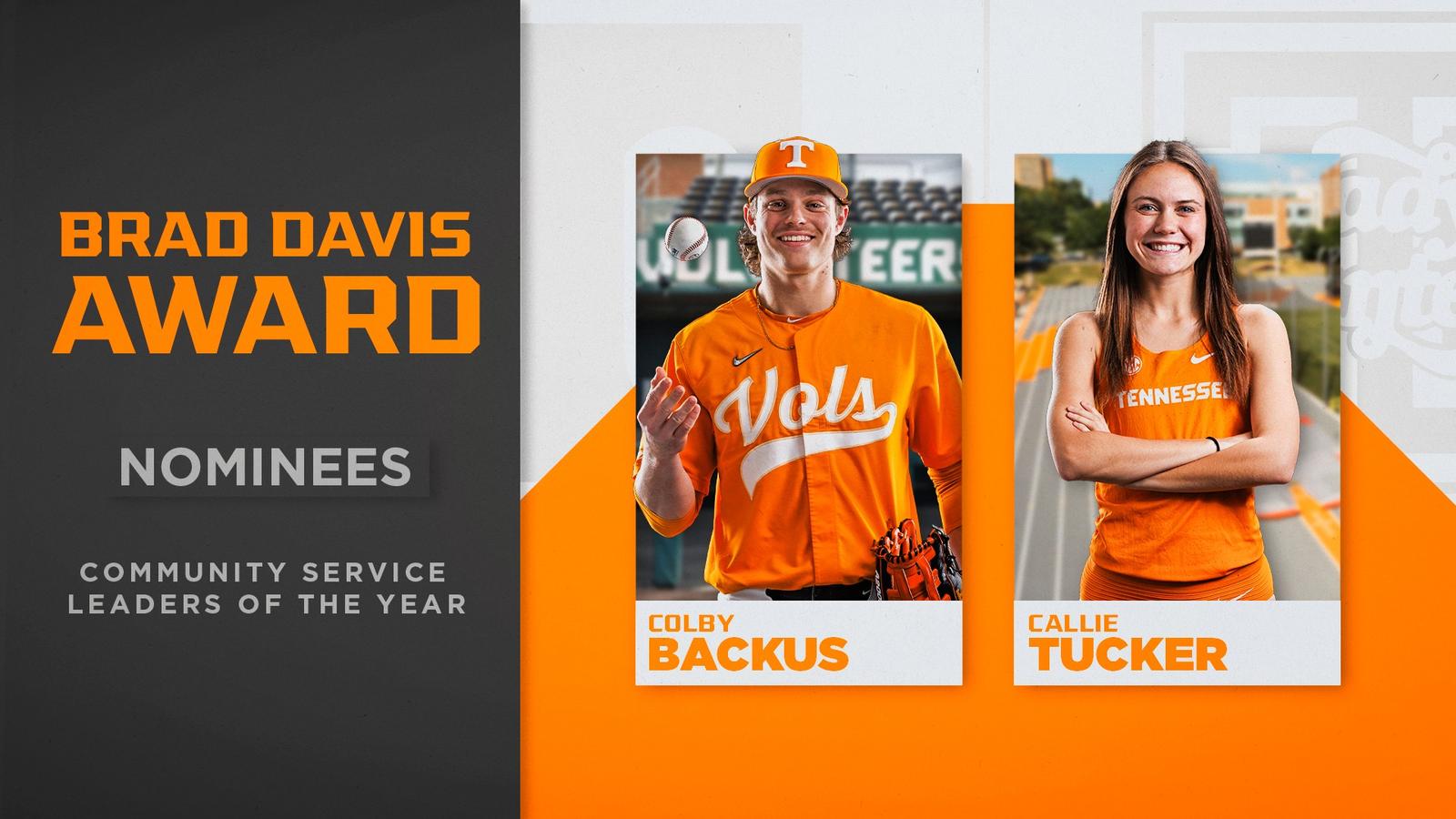 Vol_Sports's tweet card. BIRMINGHAM, Ala. — The Southeastern Conference announced each of its 16 member institutions' 2024-25 Brad Davis Community Service Award winners on Thursday, ...