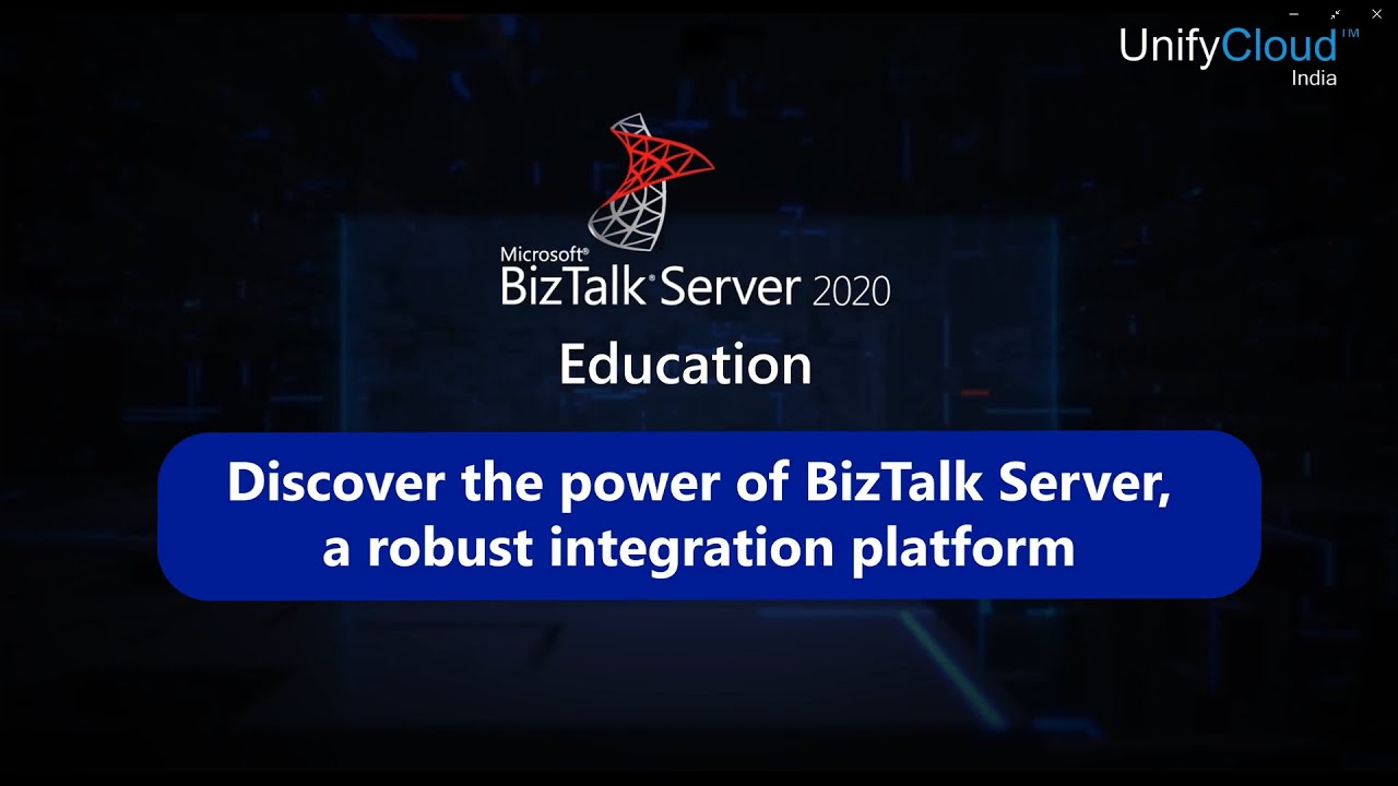 unifycloudin's tweet card. Microsoft BizTalk server 2020 Education license from UnifyCloud India