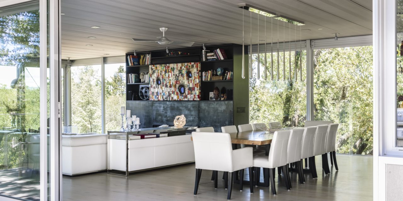 GordonHuether's tweet card. Gordon Huether incorporated his artwork throughout the 3,000-square-foot minimalist home that he built with his wife, Darcy Tunt.