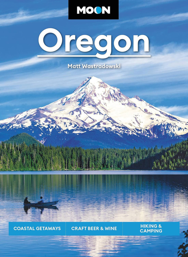 jeffklein68's tweet card. New travel guide "Moon Oregon" highlights coastal getaways, hiking and camping sites, and craft beer and wine establishments as well as provides background information on many places to visi