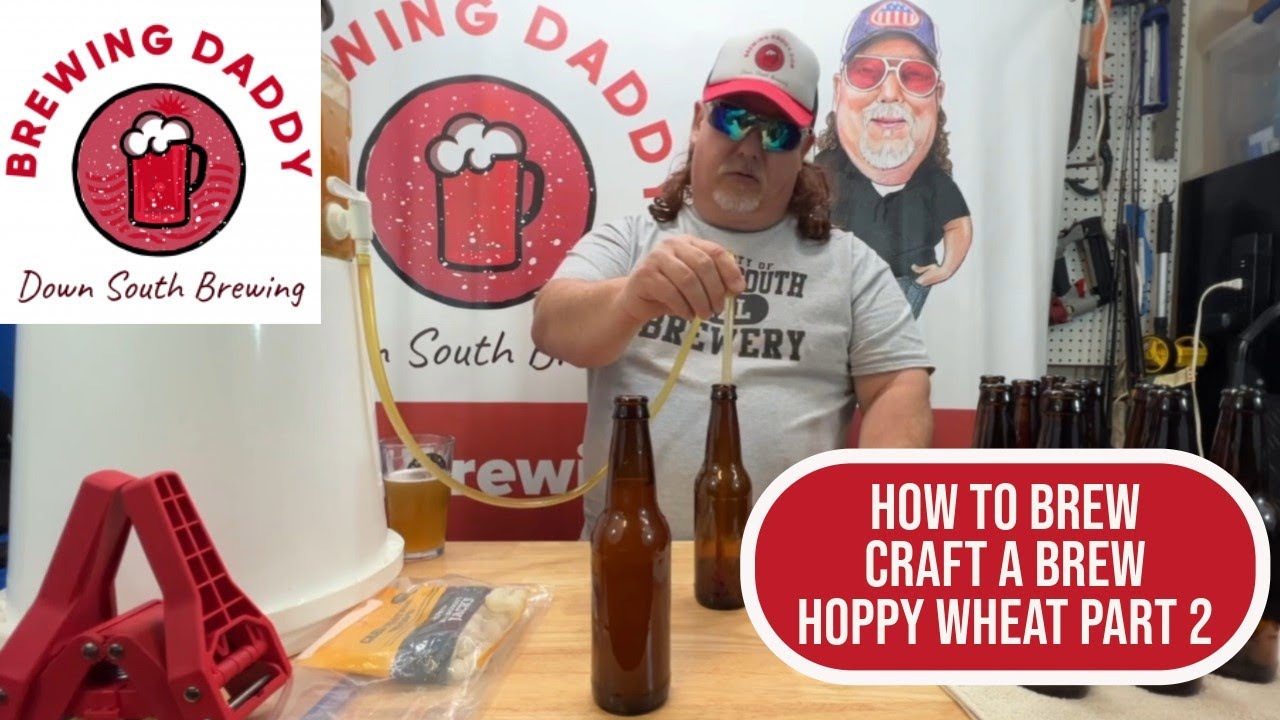 BrewingDaddy's tweet card. Brewing Daddy - How to Brew Beer Craft A Brew Hoppy Wheat 1 Gallon...