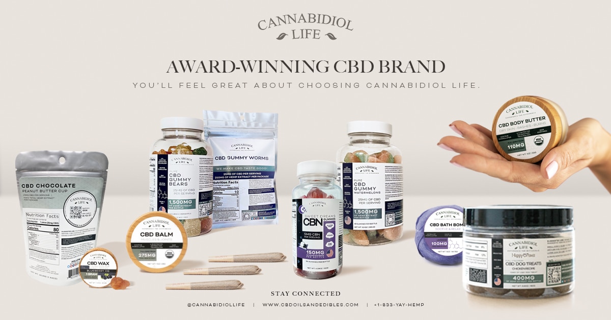 string105's tweet card. Cannabidiol Life is the leading supplier of unique, premium-grade, organic, GMP-Certified, and highest quality CBD product collection. To buy products, order now!