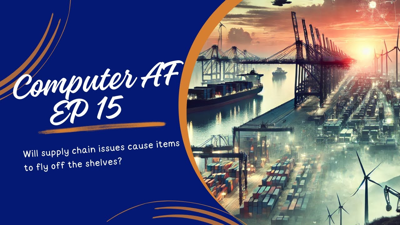 circleclick's tweet card. Computer AF 15: Supply Chain Disruptions, Texas Energy Changes, and...