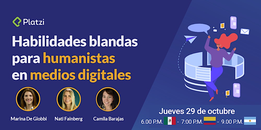 cbsalej's tweet card. Habilidades blandas para humanistas en medios digitales