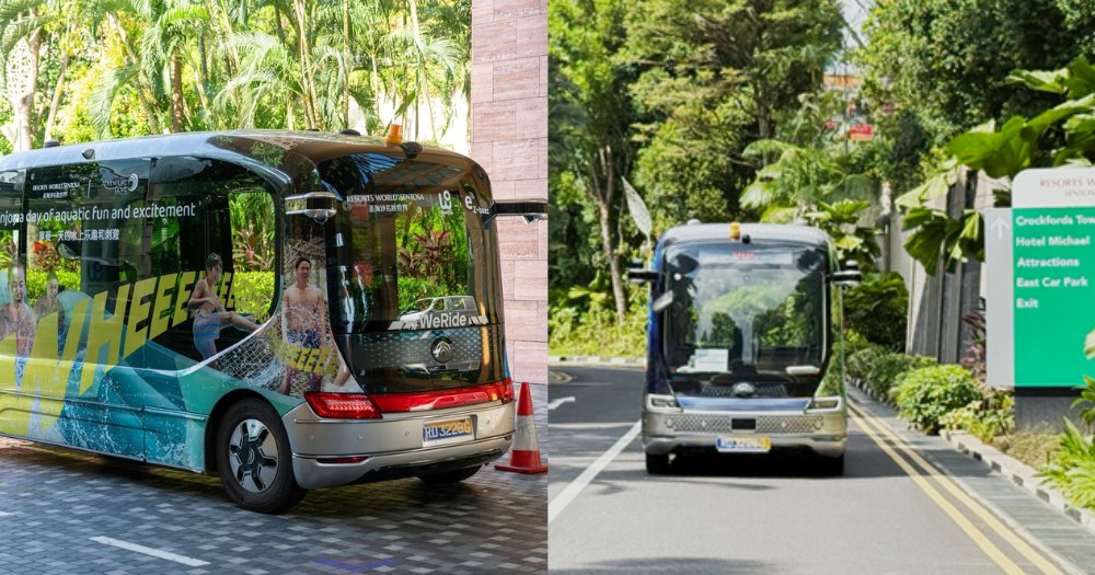 tamilmicsetsg's tweet card. சிங்கப்பூரில் ஓட்டுநரில்லா பேருந்து (AV) இயக்கப்படுவது புதிதல்ல, ஏனெனில் முன்னர் பாதுகாப்புப் அதிகாரிகளுடன் வாகனங்கள் இயக்கப்பட்டு சோதிக்கப்பட்டன. ஆனால் தற்போது, ரிசார்ட்ஸ் வேர்ல்ட் சென்டோசாவில்...