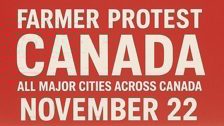WSOnlineNews's tweet card. Farmers across Canada are mobilizing Saturday to fight for their livelihoods, property, rights — and your food supply.