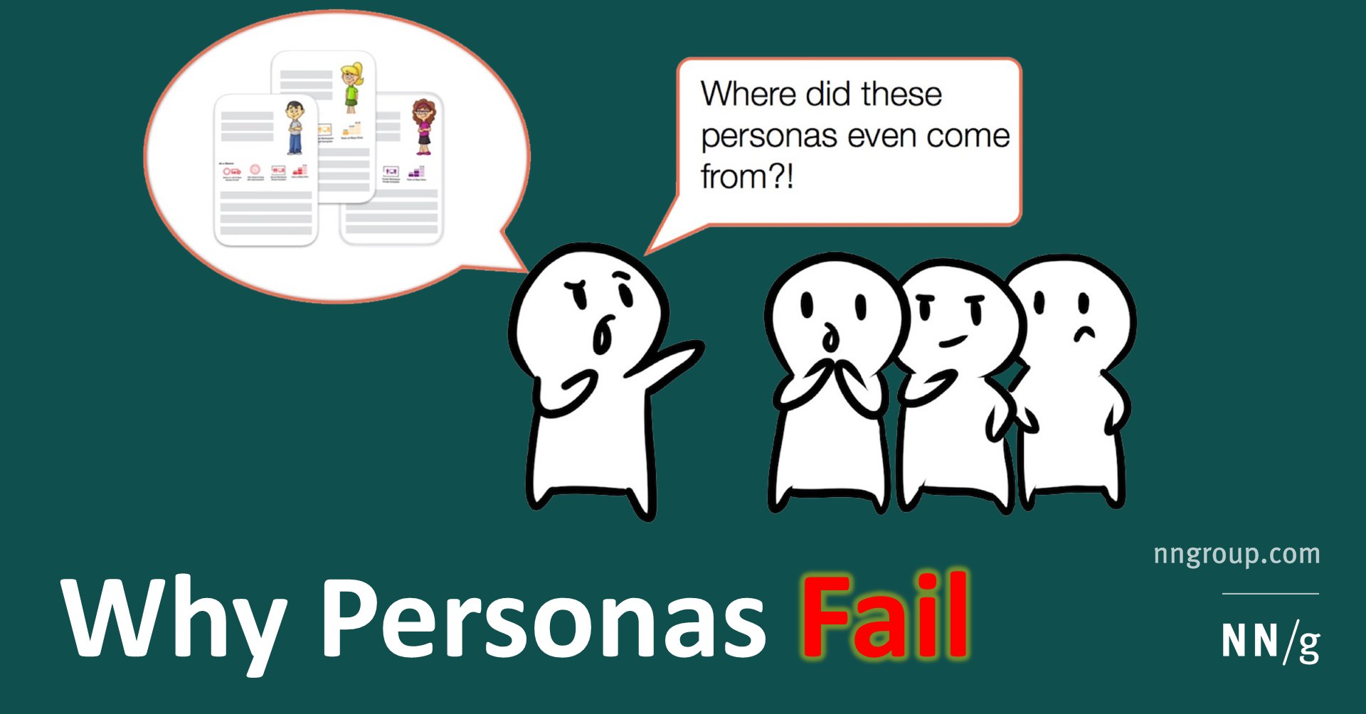 atomixdigital's tweet card. Personas are useful tools for UX work, so why do they often fail? Find out what pitfalls cause personas to fail, and how to avoid and overcome them.