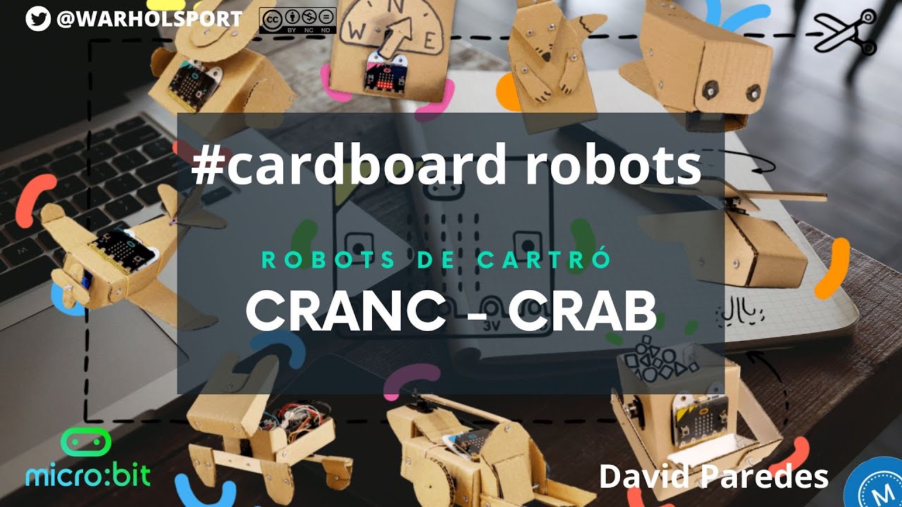 WARHOLSPORT's tweet card. CRAB CRANC MICROBIT