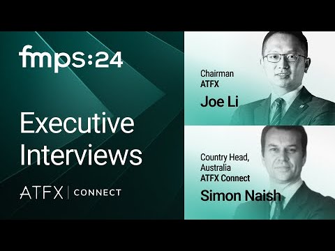 F_M_events's tweet card. Executive Interviews with Joe Li & Simon Naish | ATFX | FMPS:24