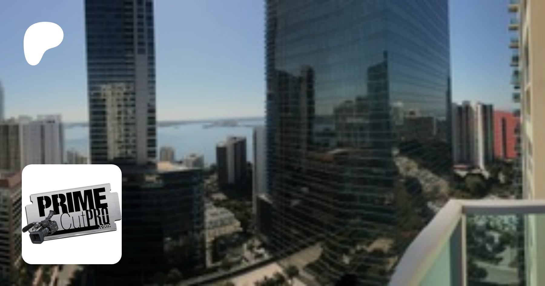 PrimeCutPro's tweet card. creating Videos