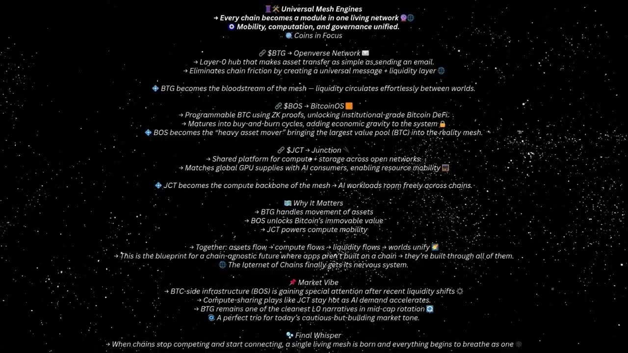 hmrasa's tweet card. AI : 🧵🛠️ Universal Mesh Engines | AI x Gaming Cross-Chain Reality...