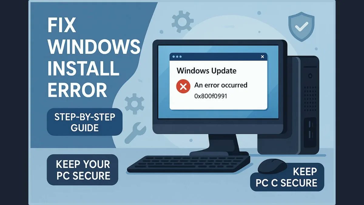 izoate's tweet card. Are you unable to install and update Windows cumulative updates? Learn how to fix Windows 11 install error 0x800f0991 step by step.
