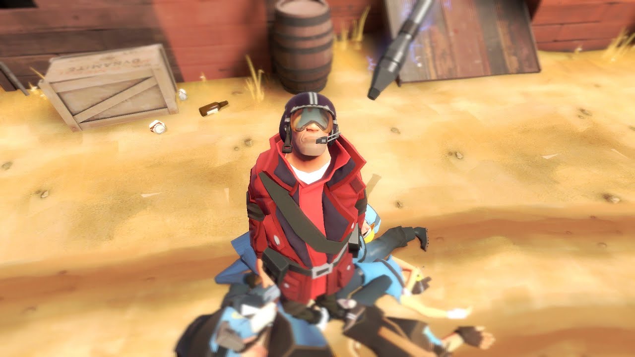 ThatOneSimp_e's tweet card. THE BENRY LOADOUT.. // tf2 gameplay