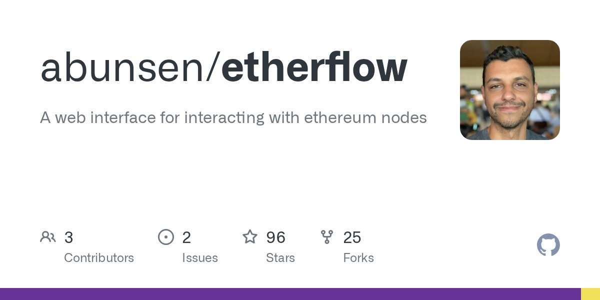DIMIDJ's tweet card. A web interface for interacting with ethereum nodes - abunsen/etherflow