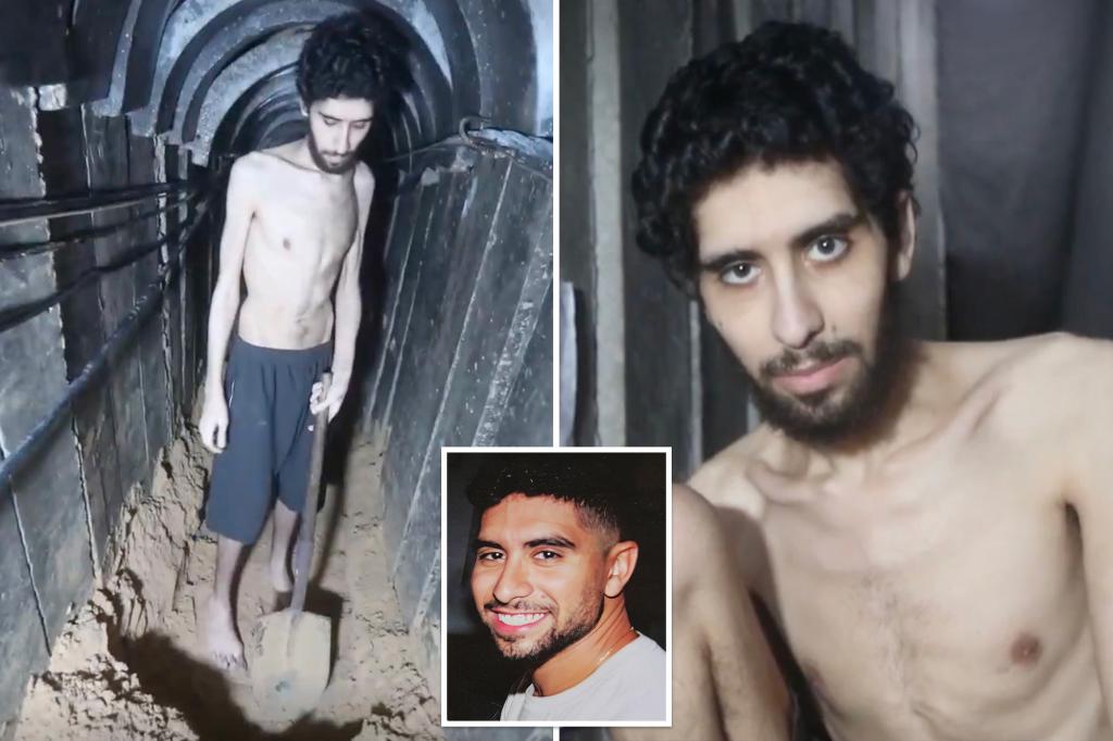 SenatorRicketts's tweet card. In the nearly 5-minute clip released Friday, the 24-year-old David is seen in a tunnel with a ceiling roughly as high as he is tall, crossing off dates on a calendar and digging a grave.