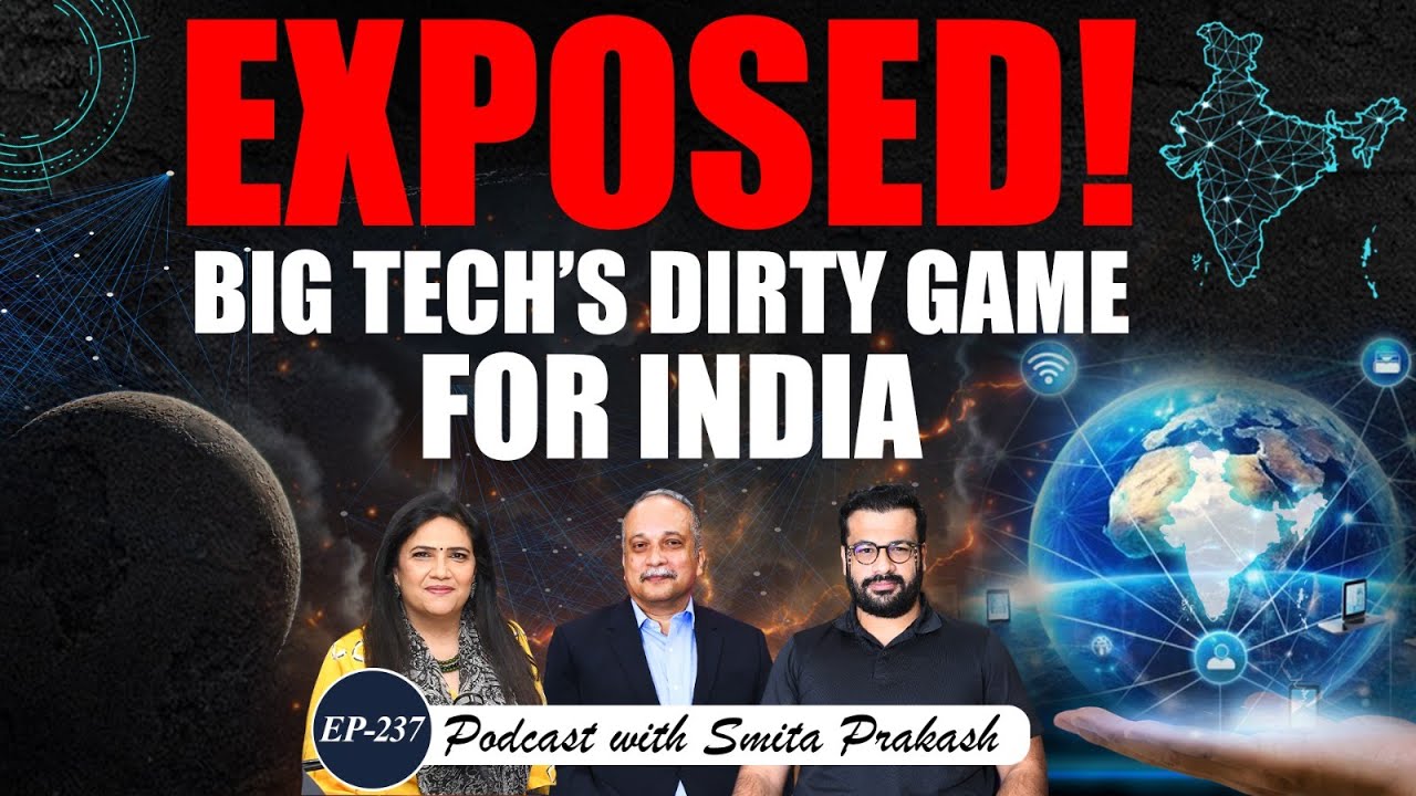 ANI_Podcast's tweet card. EP-237| Data 'Loot', Privacy Risks, AI's Dark Side: Big Tech's Ploy...