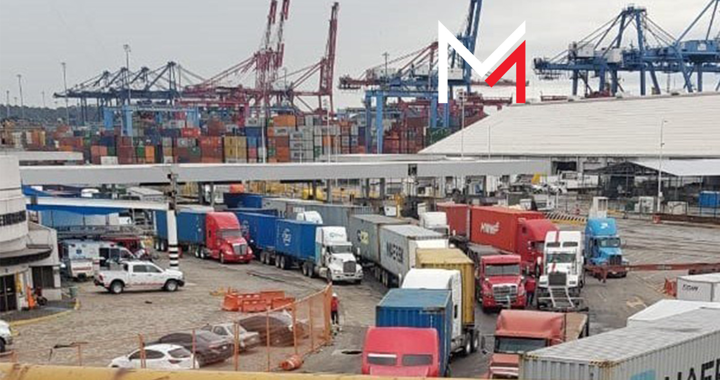 logyasa's tweet card. Luego que la naviera MSC emitiera un comunicado donde señalaba que había desabasto de transporte terrestre en el puerto de Manzanillo, la Unión de Transportistas a través de su dirigente Yax Tzel...