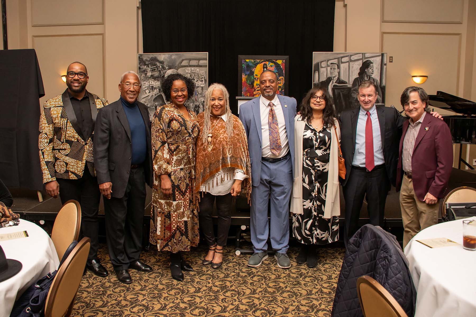 FloridaState's tweet card. Hundreds gathered in observance of Dr. Martin Luther King Jr. Day at a celebration hosted by Florida State University’s Civil Rights Institute (CRI) under