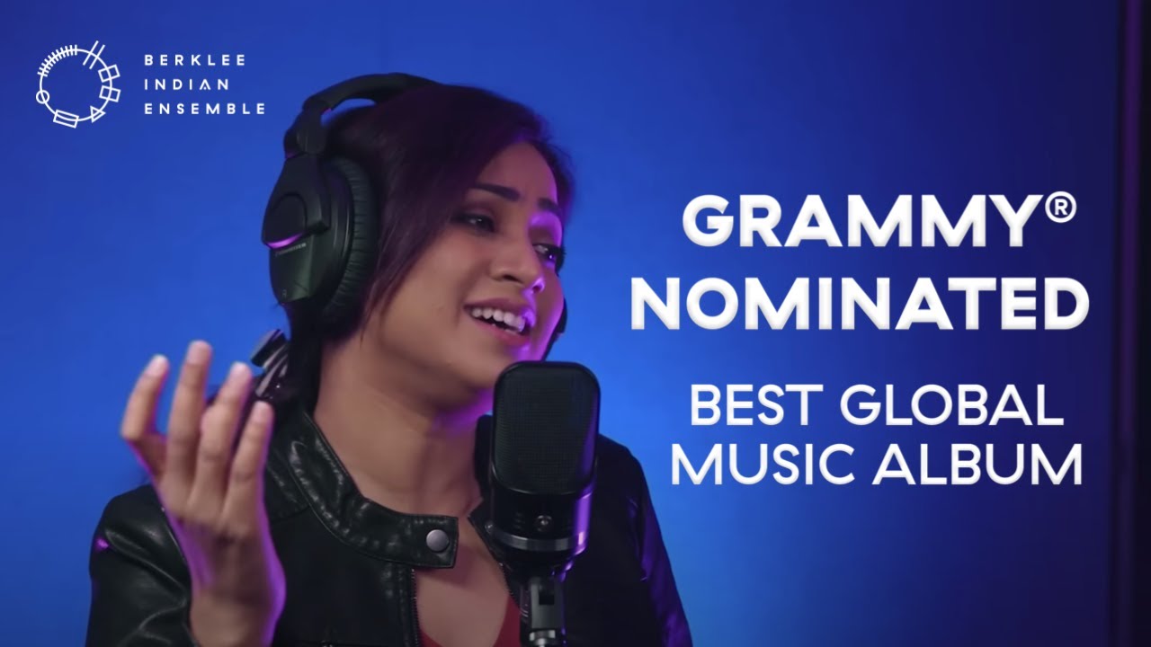 shreyaghoshal's tweet card. Berklee Indian Ensemble feat. Shreya Ghoshal - Sundari Pennae