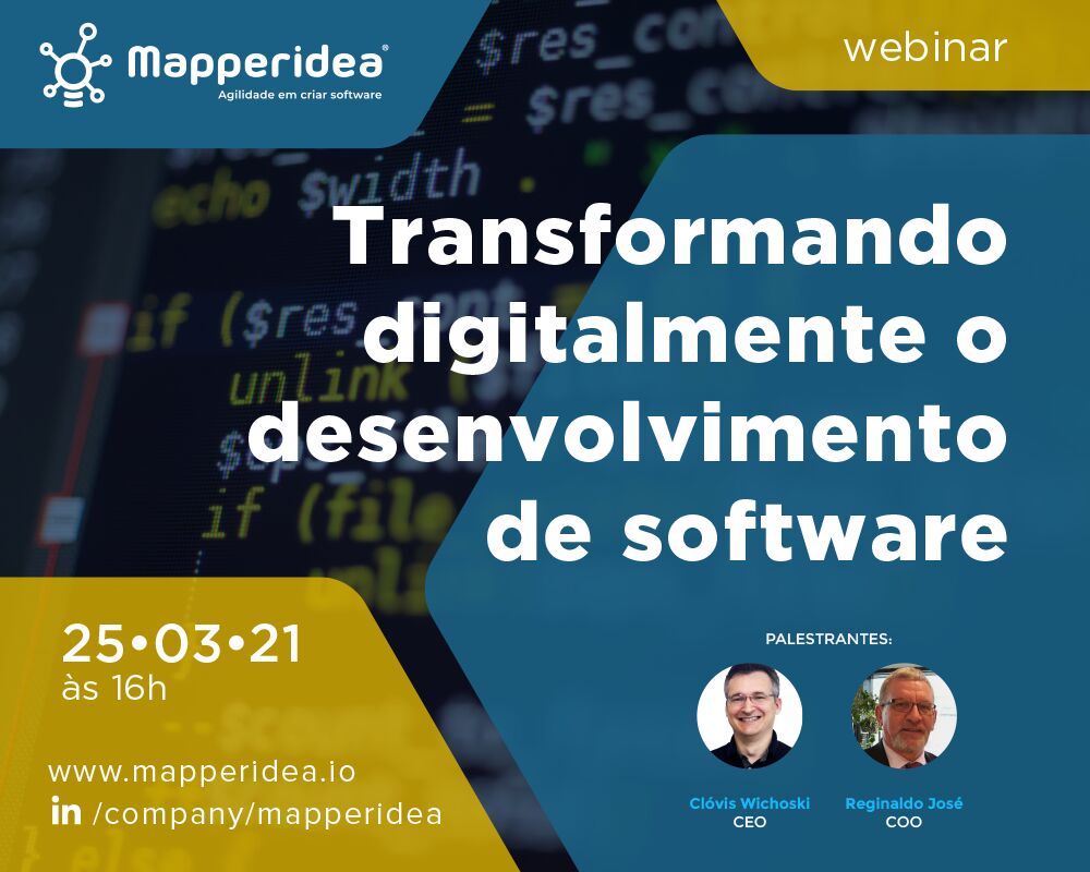 RSchollemberg's tweet card. Ultimo dia para se inscrever no nosso webinar sobre "Agilidade no Desenvolvimento de Software" e uma visão diferenciada do trabalho do "Programador de Sistemas". Conheça #mapperidea a metodologia...