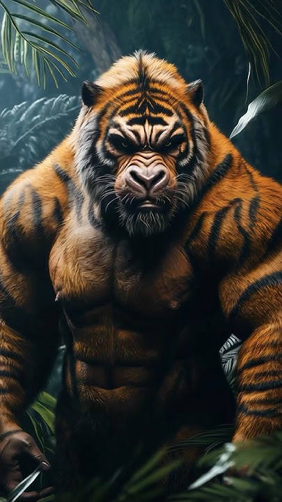 ApolloThink's tweet card. Incredible Animal Fusion 🤯🧬 Giant Creature Formed by Fusing...