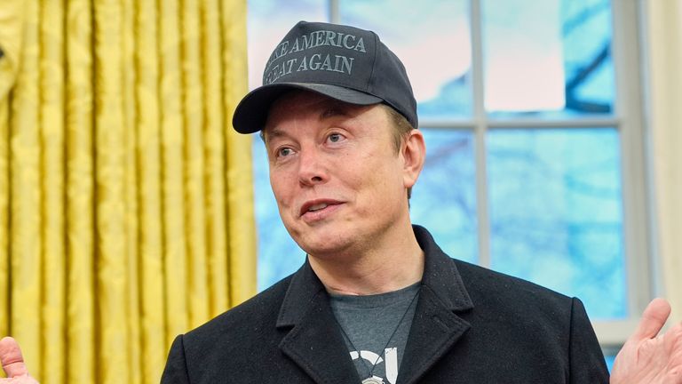 SkyNews's tweet card. The Duke of York is named as a passenger on the sex offender's private jet in documents released by Democrats - as Elon Musk says he "refused" to go to Epstein's island despite being invited.