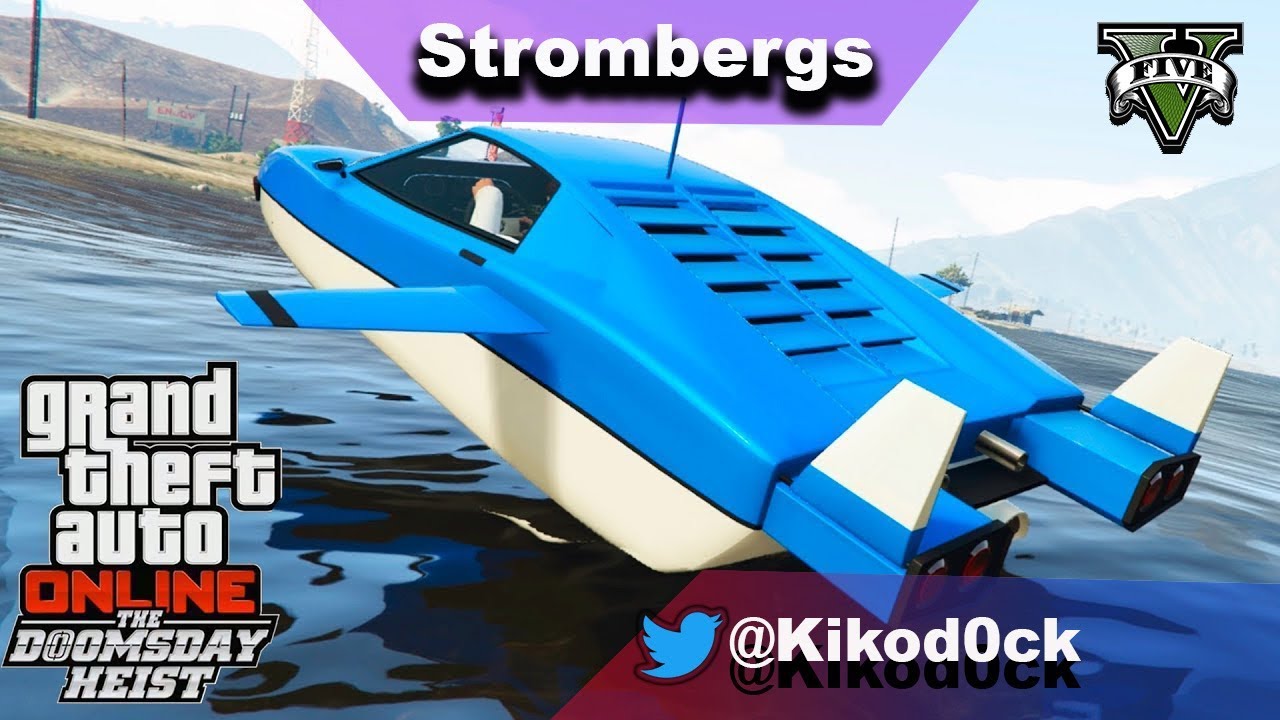 kikod0ck's tweet card. Grand Theft Auto V Golpe del Juicio Final Parte 2 Strombergs