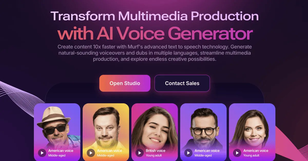 mmhnews360's tweet card. Choose form 200+ AI voices and generate speech in 20+ languages. Murf's AI Voice Generator and Text to Speech APIs & SDKs lets you create ultra-realistic AI voiceovers in seconds.