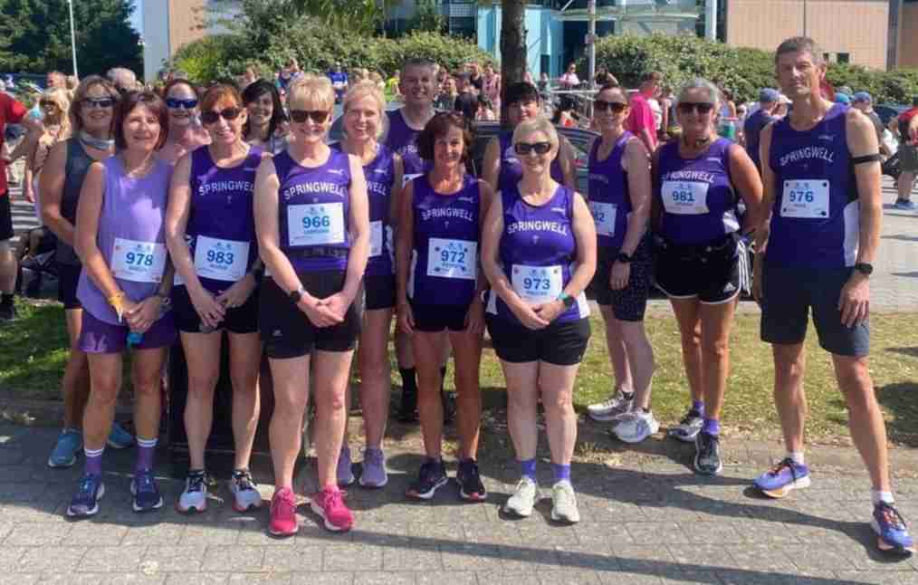 Johnbra24657901's tweet card. The local racing calendar has been packed with events of all distances over the past two weeks and Springwell members have been making the most of all the opportunities to race. Springwell’s purple...