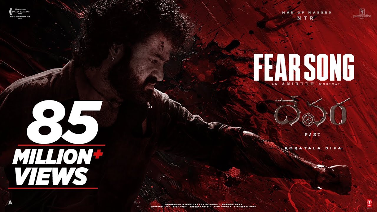 tarak9999's tweet card. Fear Song | Devara Part - 1 | NTR | Koratala Siva | Anirudh Ravicha...
