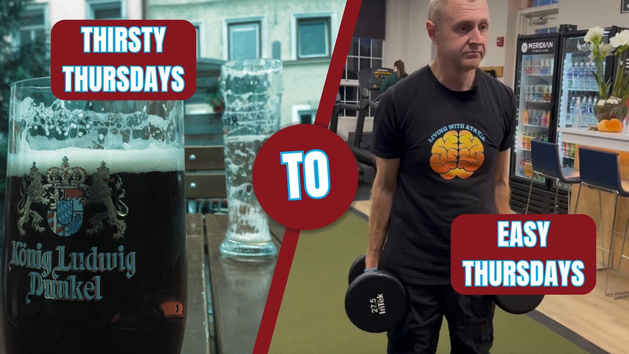 LivingWitAtaxia's tweet card. Thursday Just Got EASIER | Neurological Stress Workout Day