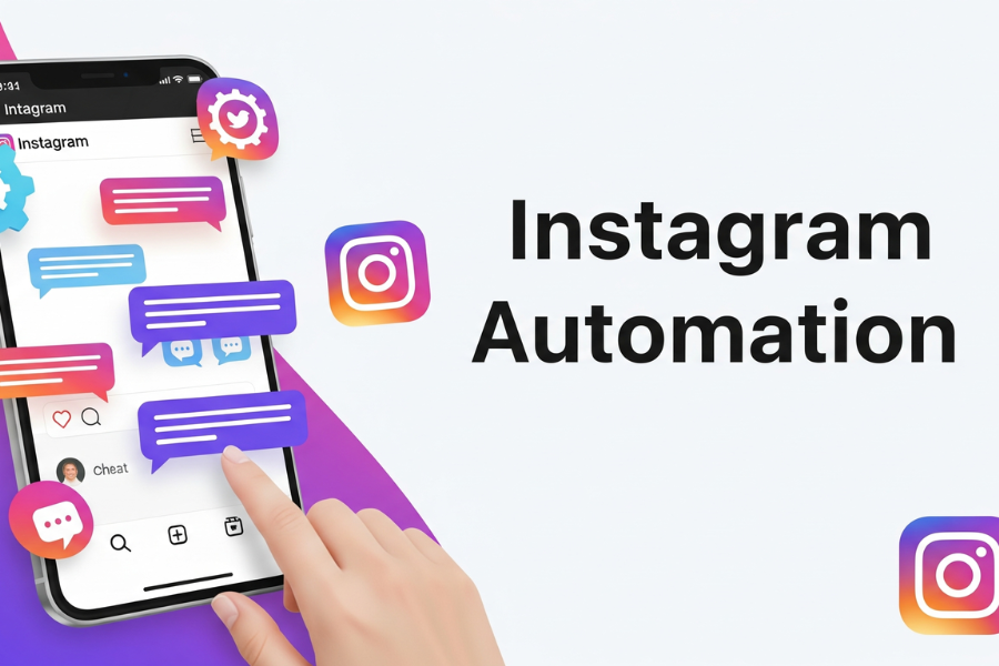 minsoftwaread's tweet card. Learn can you send an automated message on Instagram safely and effectively to boost engagement, save time, and convert followers...