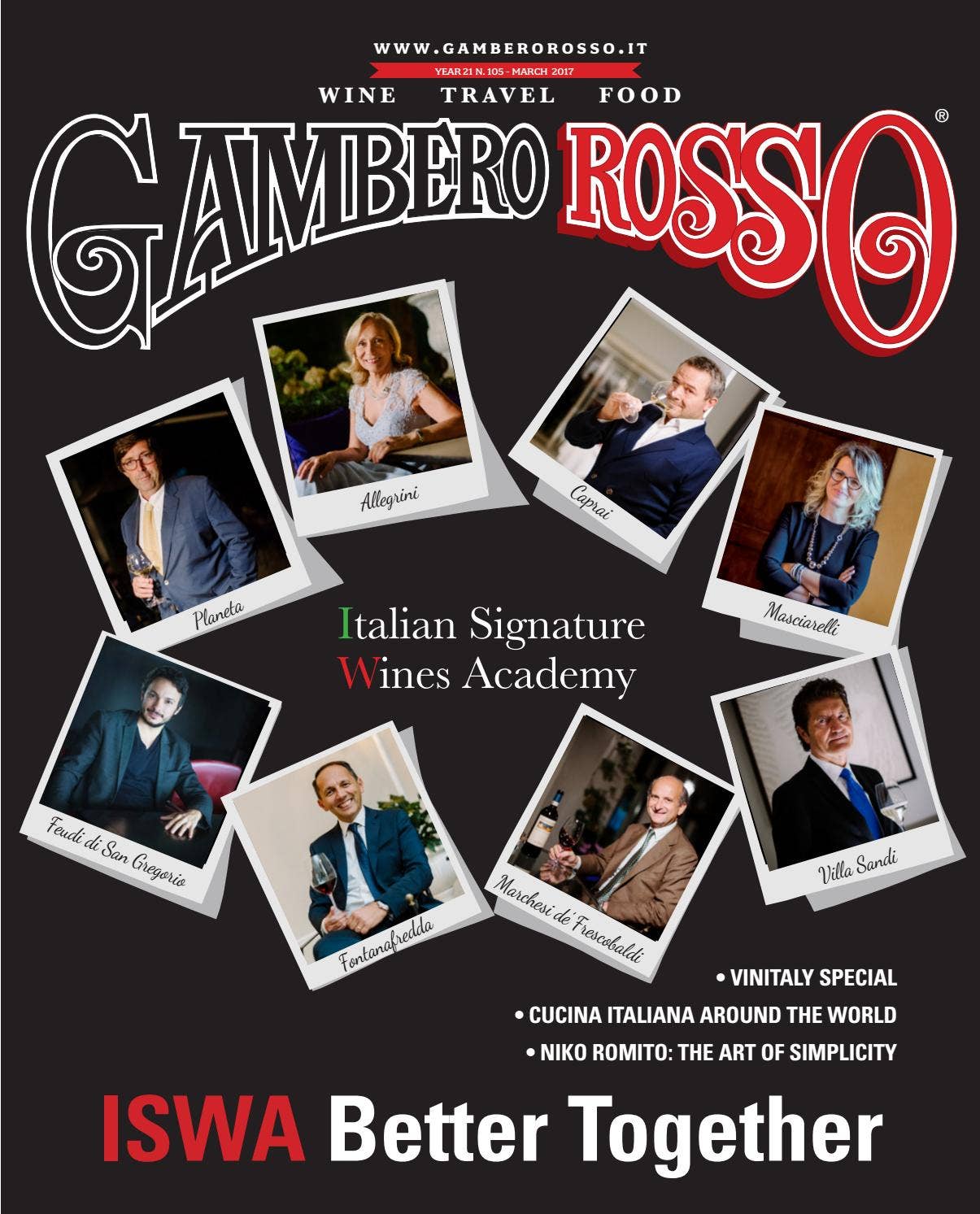 iswacademy's tweet card. Wine Travel Food - March 2017