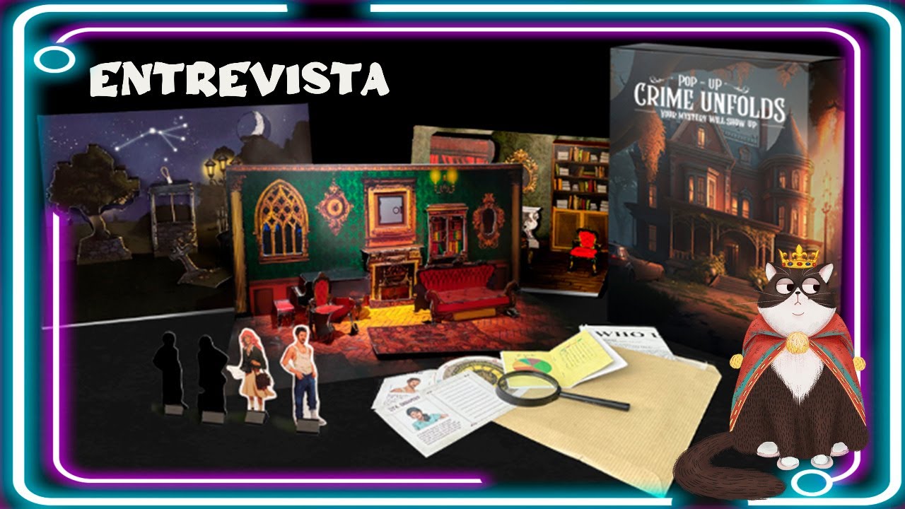 gatoeneltablero's tweet card. ENTREVISTA CON KEY ENIGMA - CAMPAÑA Crime Unfolds: Pop-Up Mystery...
