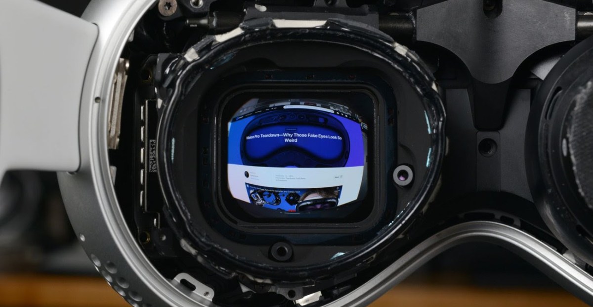 niteshbhatia's tweet card. iFixit went inside the Vision Pro to count every pixel.