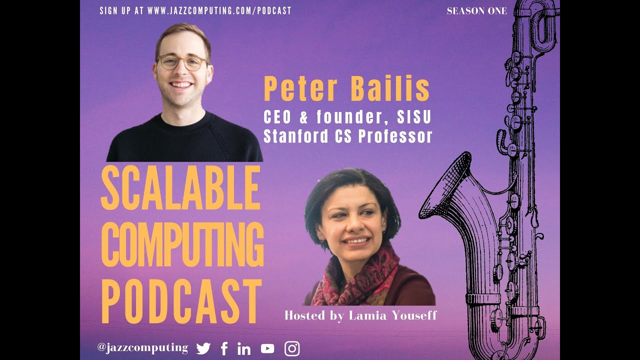 JazzComputing's tweet card. Peter Bailis on Data-driven decision making systems, Sisu & advice to...