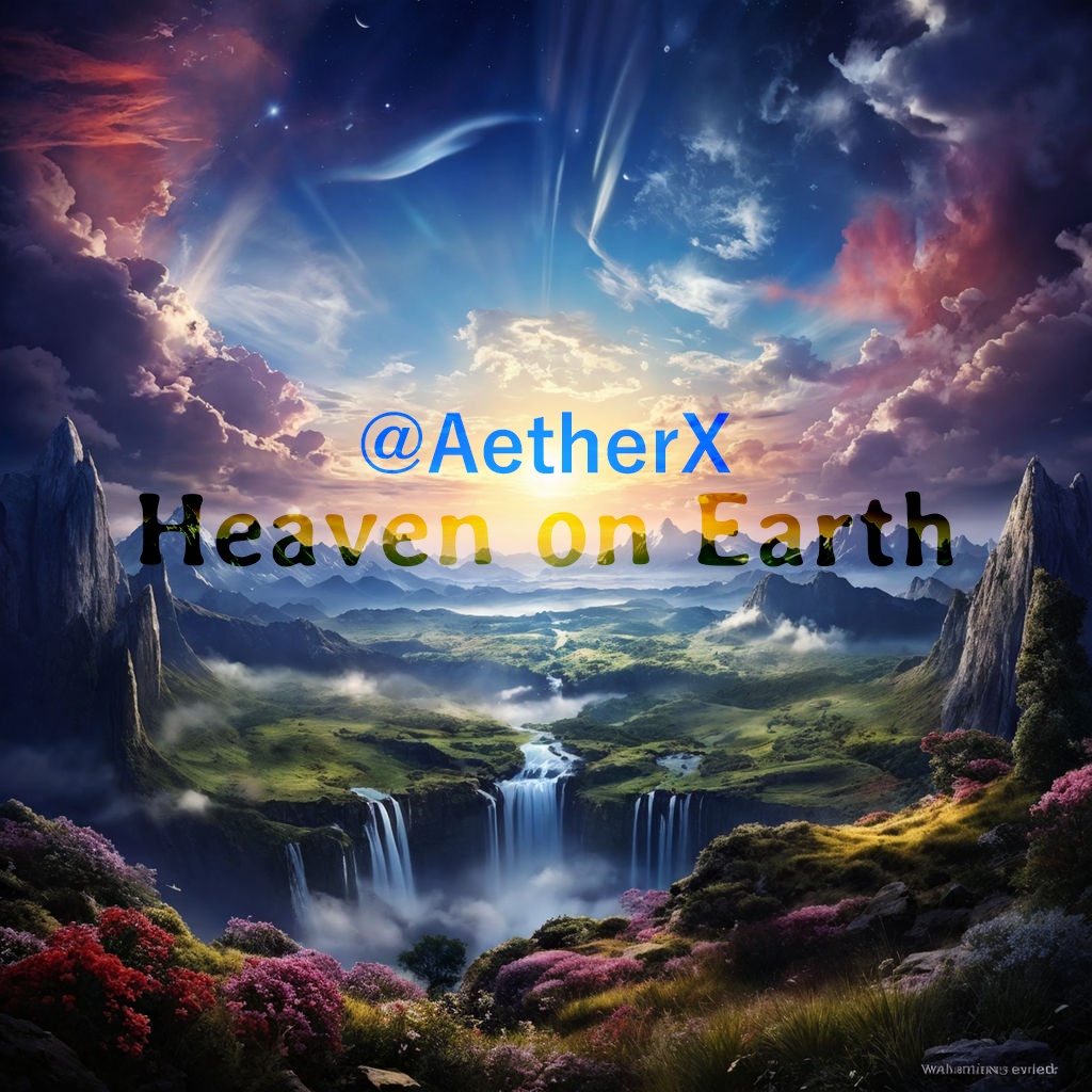 AetherxMat's tweet card. Heaven on Earth