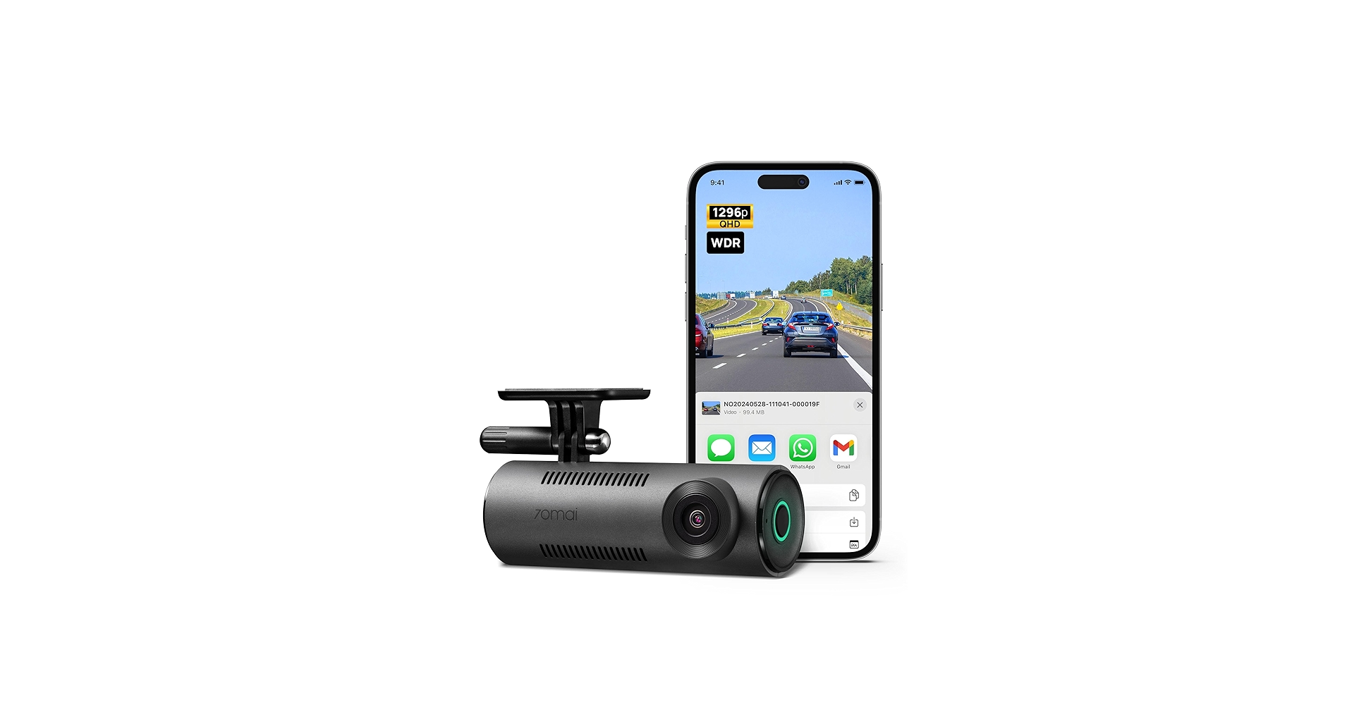 BudgetTechBit's tweet card. Time-Lapse Recording:This small dash cam can compress 30 minutes of footage into just 1 minute,capturing long periods of parking surveillance at 1 frame per second.Hours of monitoring can be reviewed...
