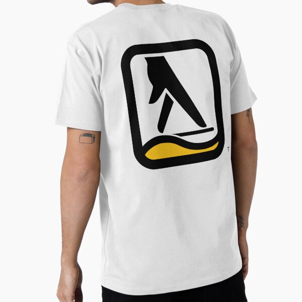 usebrain_exe's tweet card. fun parody of the cool retro 1997 yellow pages logo made to look like it's surfing. • Millions of unique designs by independent artists. Find your thing.